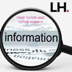 Tutor Agency Free Information